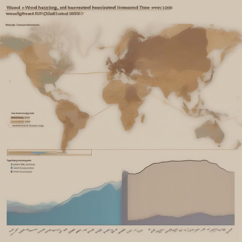 Biểu đồ khai thác gỗ toàn cầu
