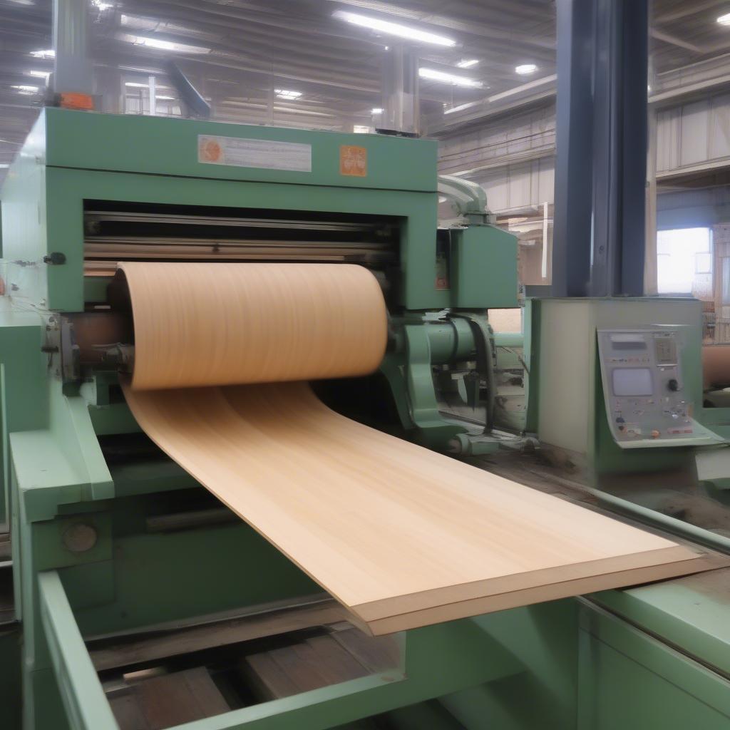 Máy Bóc Ván Gỗ Hiện Đại