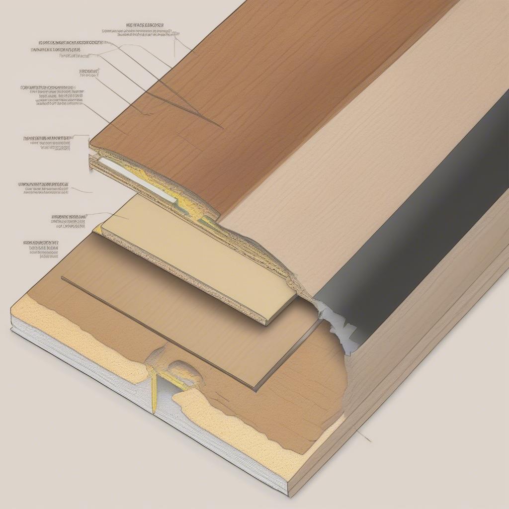 Cấu Tạo Cửa Gỗ Laminate