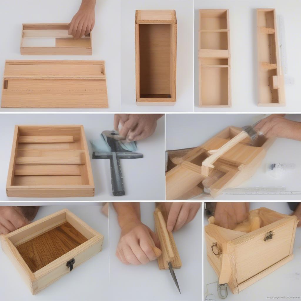 Hướng dẫn làm box gỗ DIY từng bước