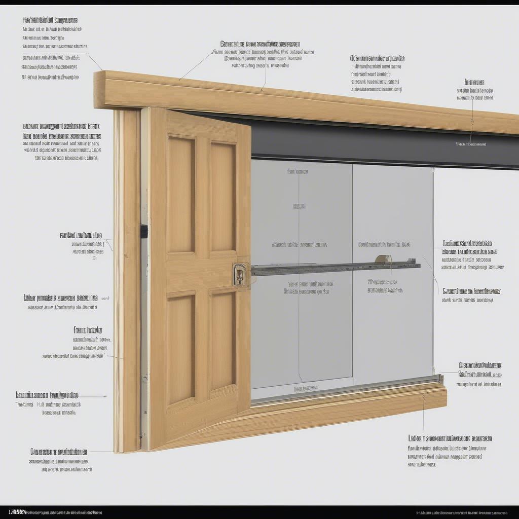 Kỹ thuật lắp đặt bộ ray cửa lùa gỗ