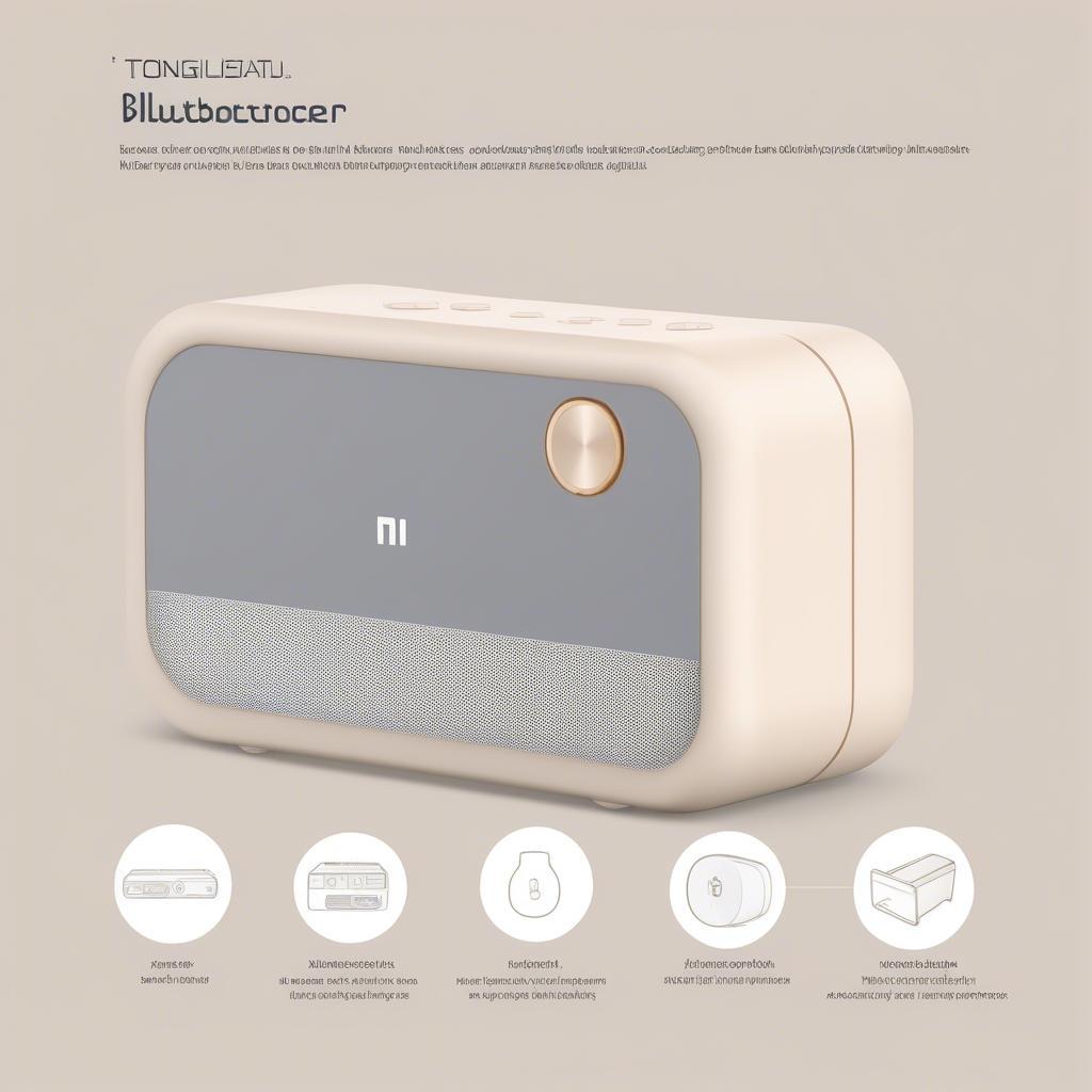 Loa Bluetooth Xiaomi Tongshifu Vỏ Gỗ - Tính Năng