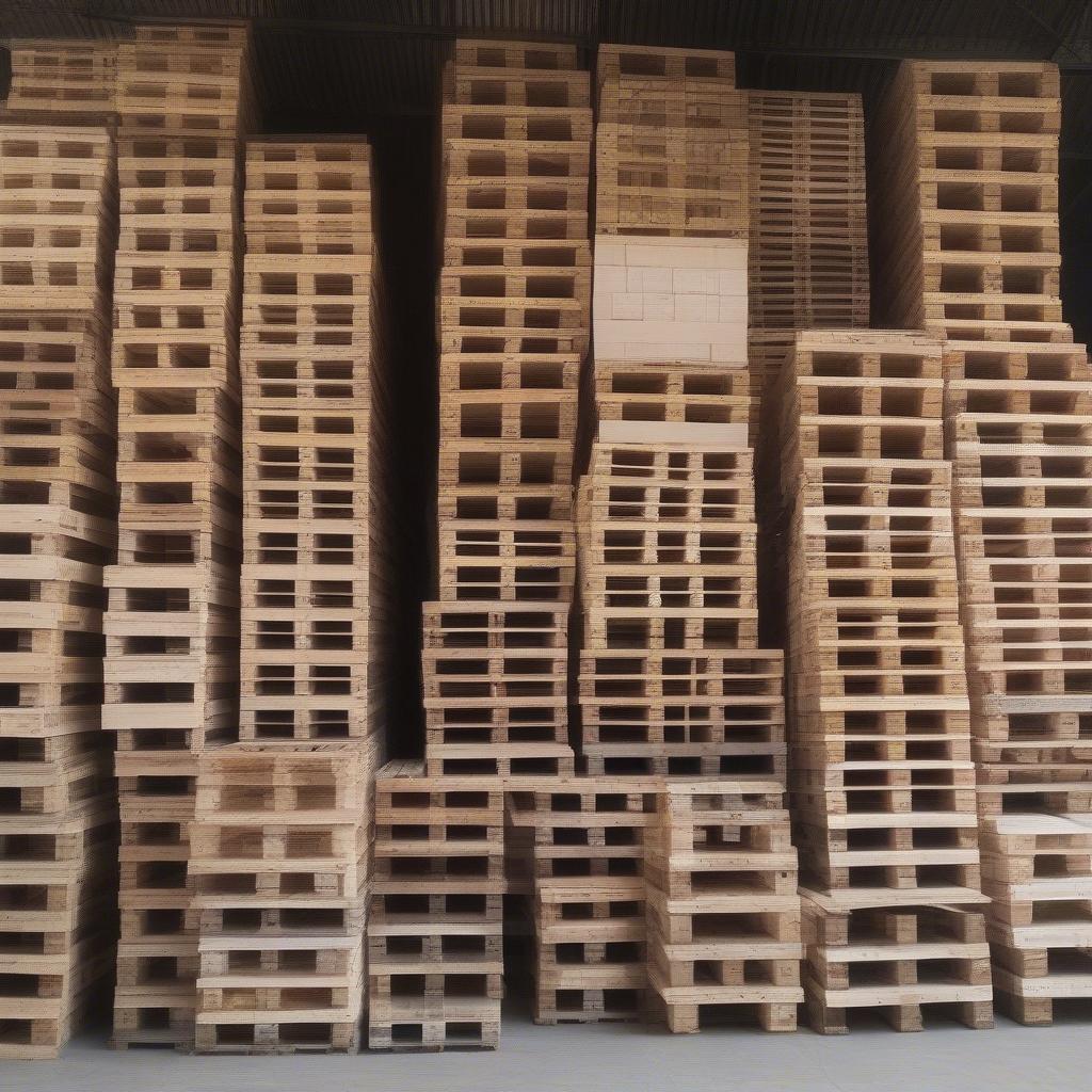 Pallet gỗ Hà Nội đa dạng kích thước