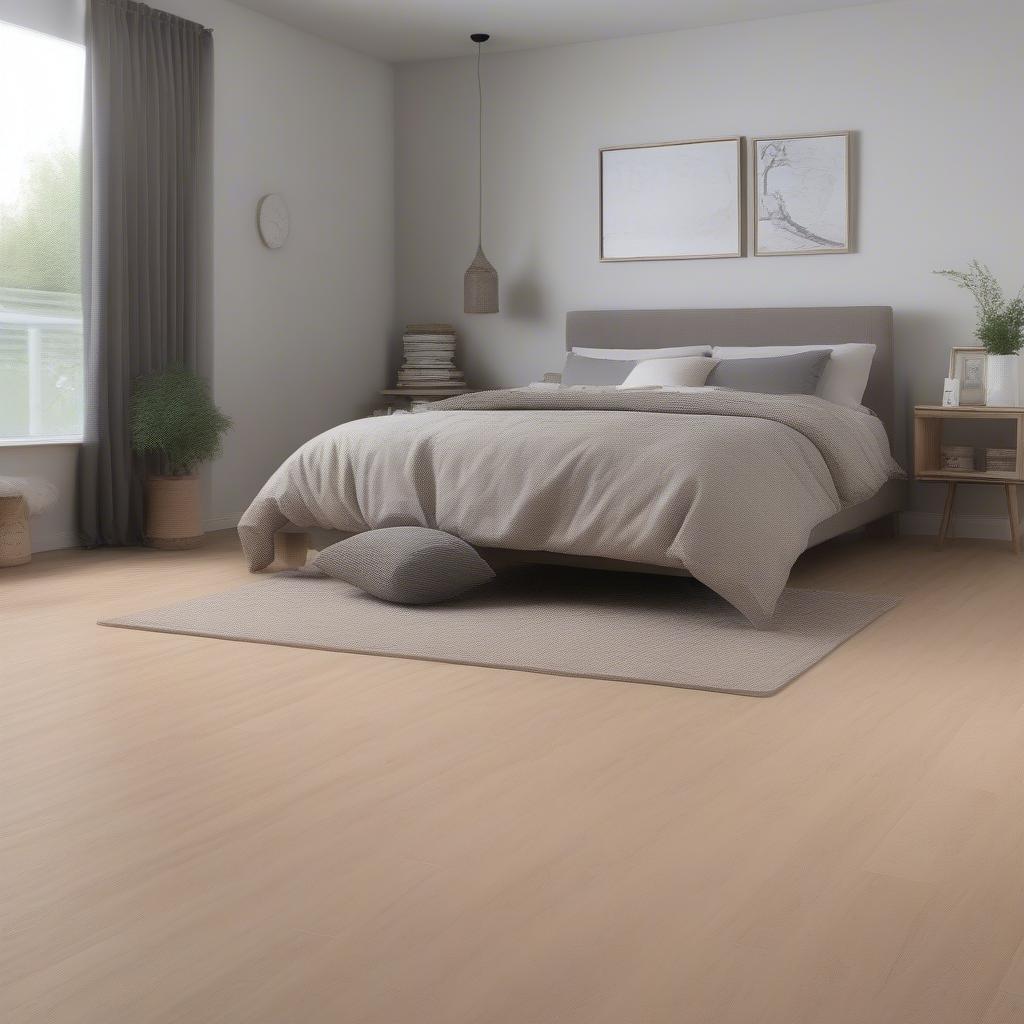 Sàn gỗ giá rẻ cho phòng ngủ, tối ưu chi phí