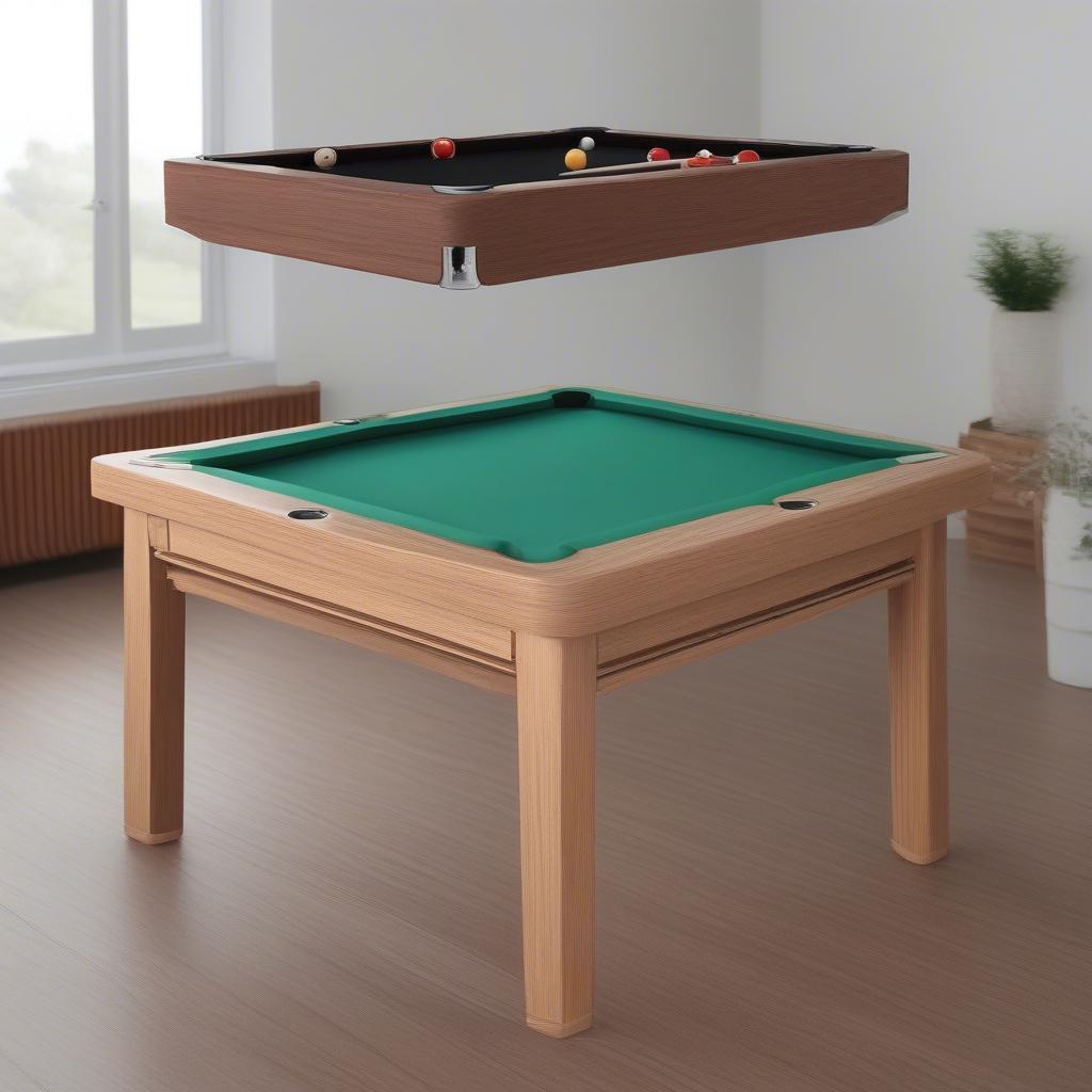 Bàn bida mini gỗ với nhiều kích thước