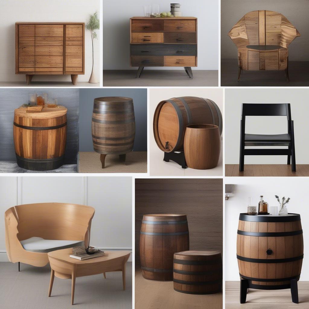 Designing Furniture from Wooden Barrels: Rustic to Modern