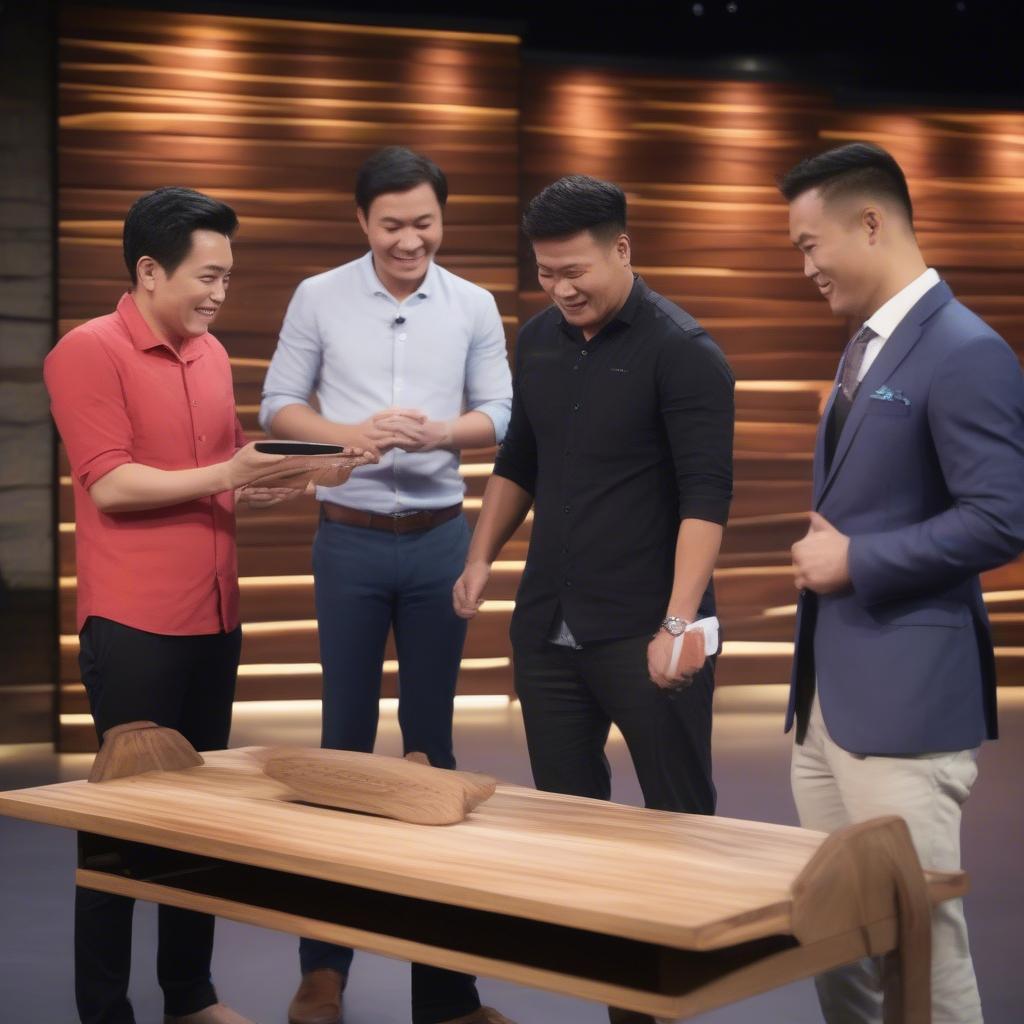 Bảng gỗ Kabi tại Shark Tank