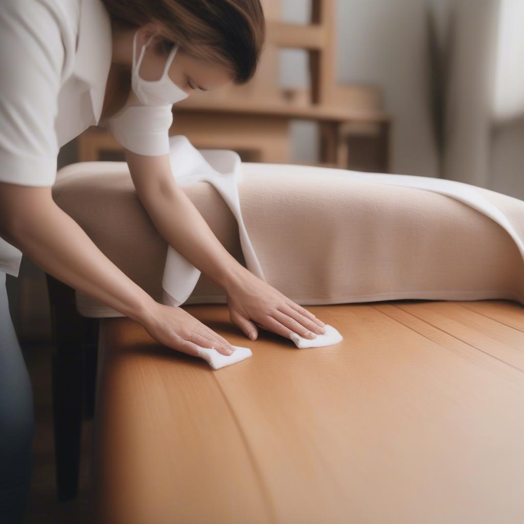 Bảo quản bàn massage gỗ