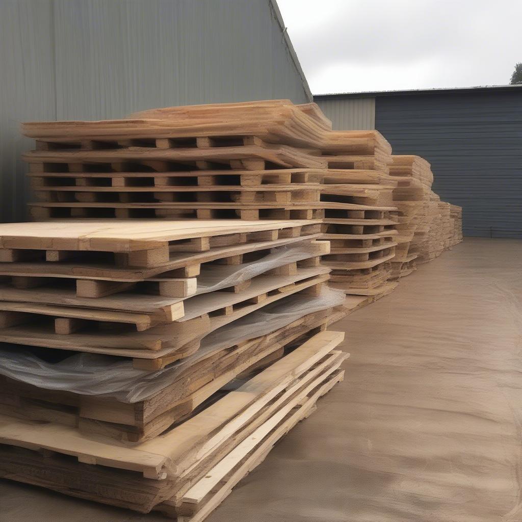 Bảo quản ván gỗ pallet đúng cách