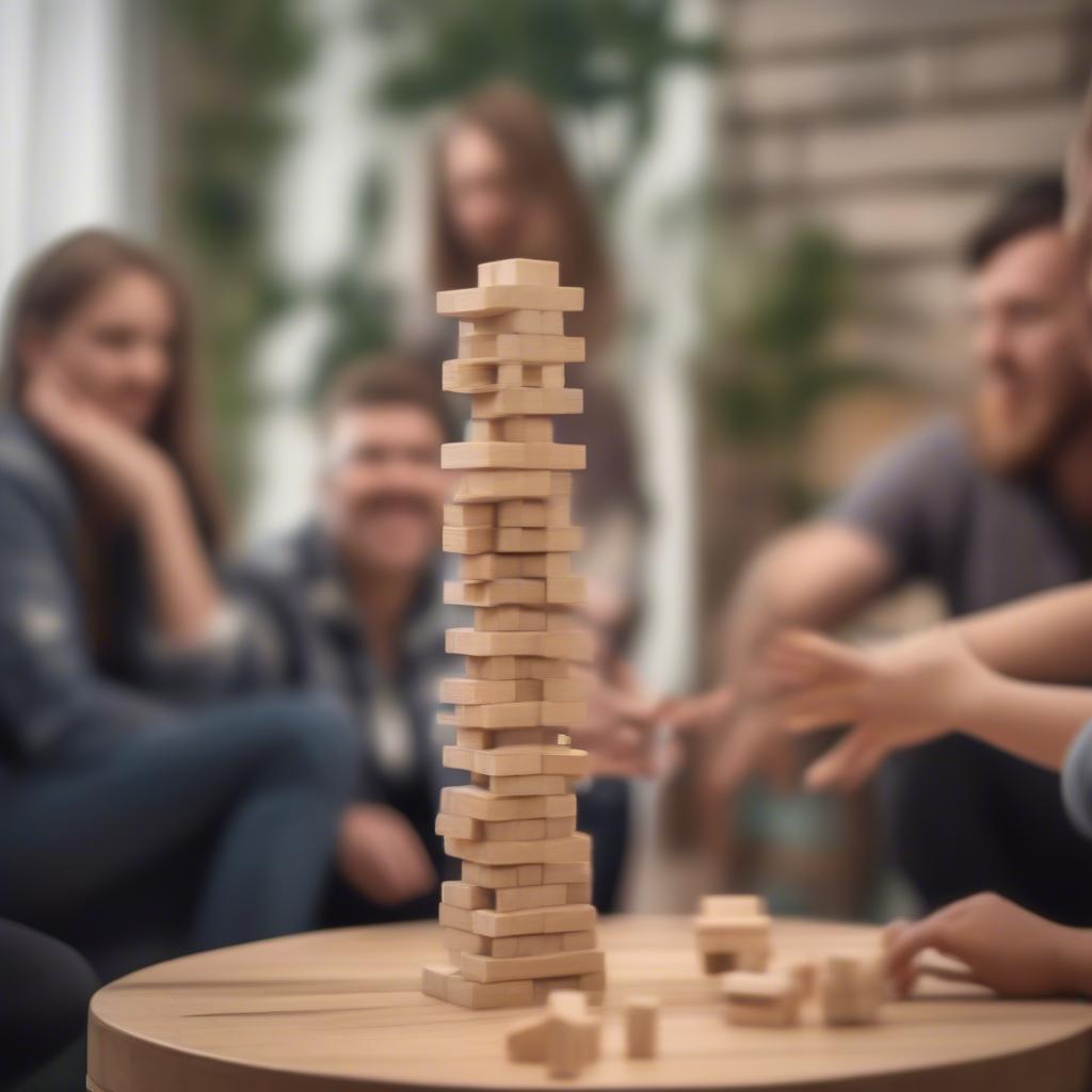 Boardgame rút gỗ Jenga chính hãng Hasbro