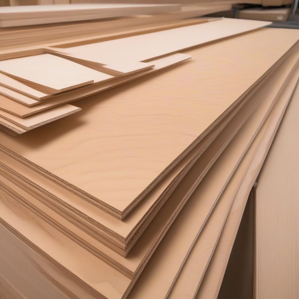 Các loại gỗ dán plywood