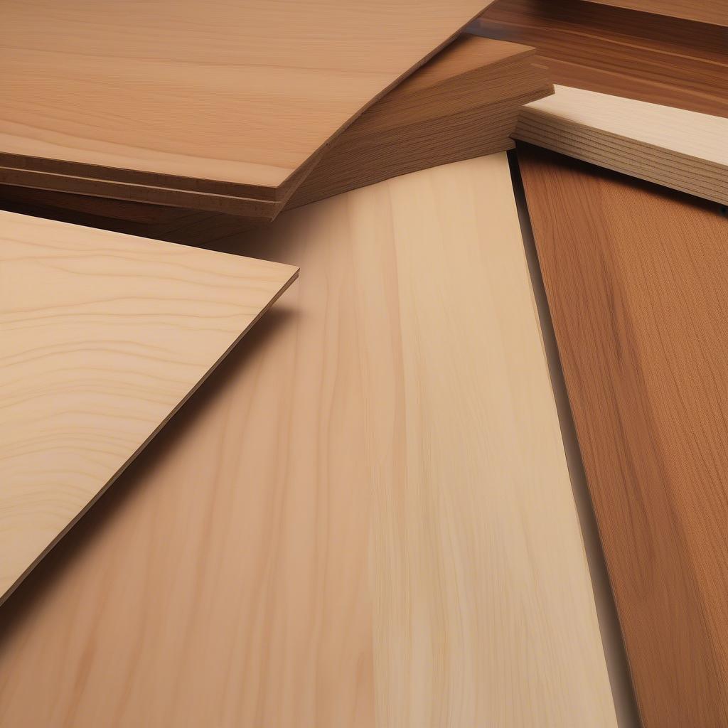 Các loại gỗ Plywood