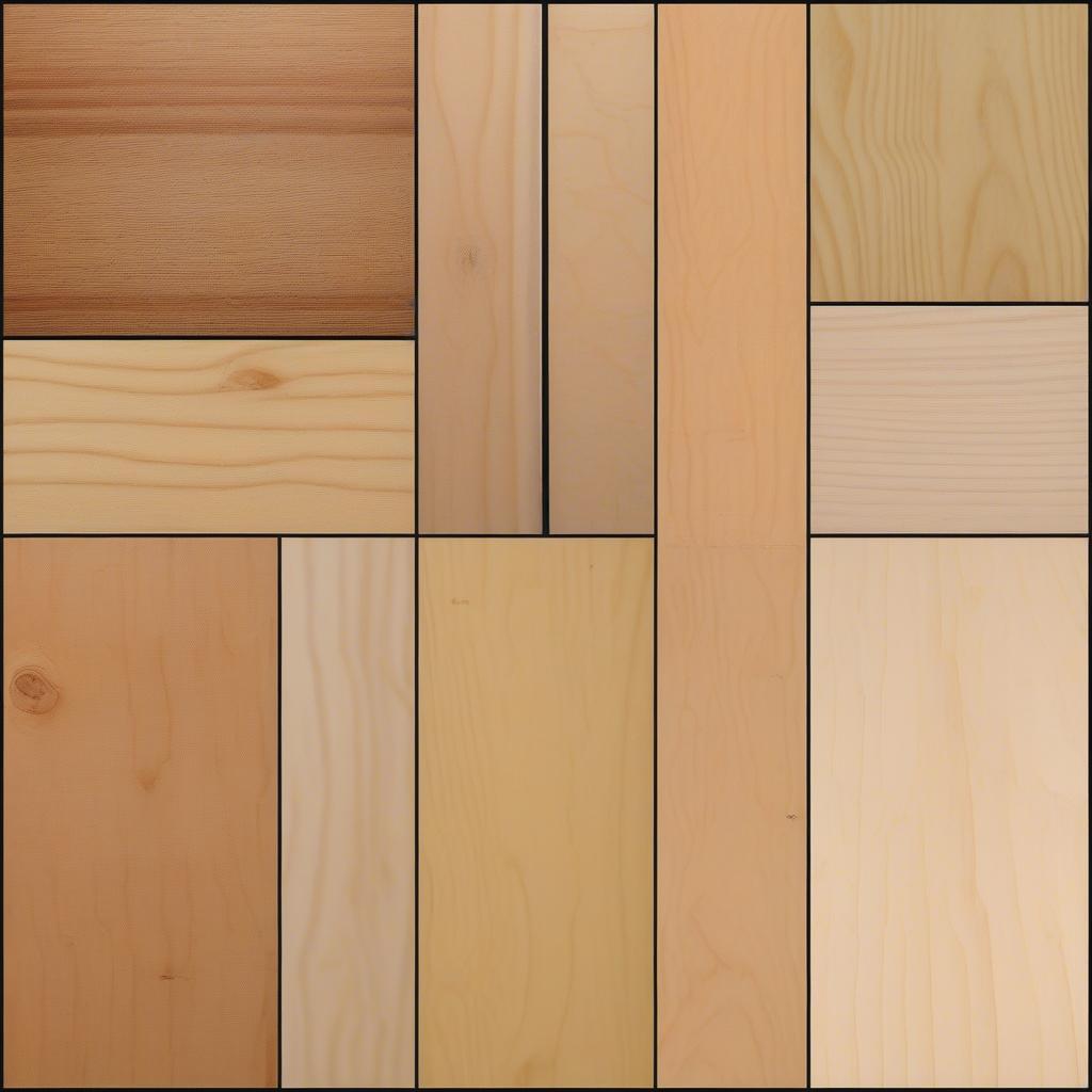 Các loại gỗ Plywood