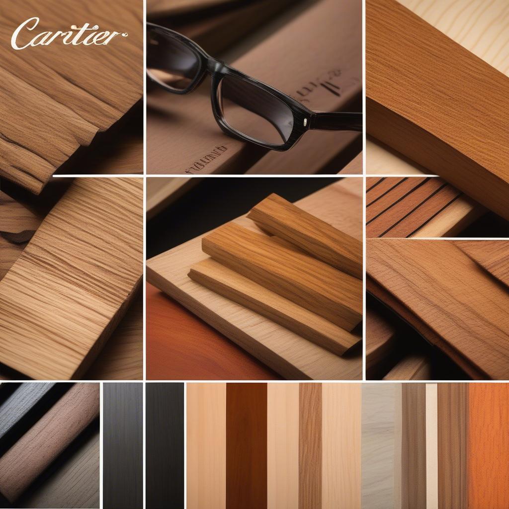 Các Loại Gỗ Quý Cho Kính Cartier