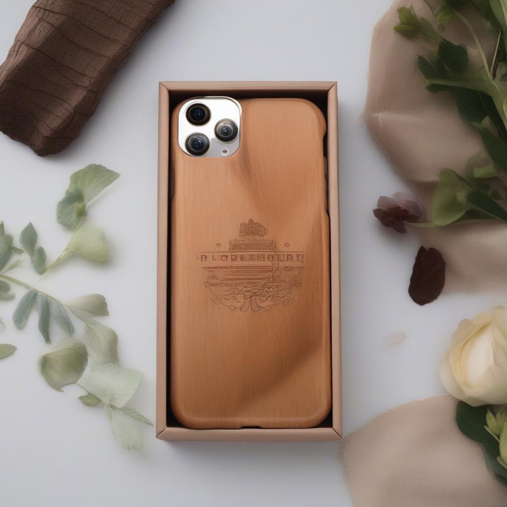 Case iPhone Gỗ Quà Tặng