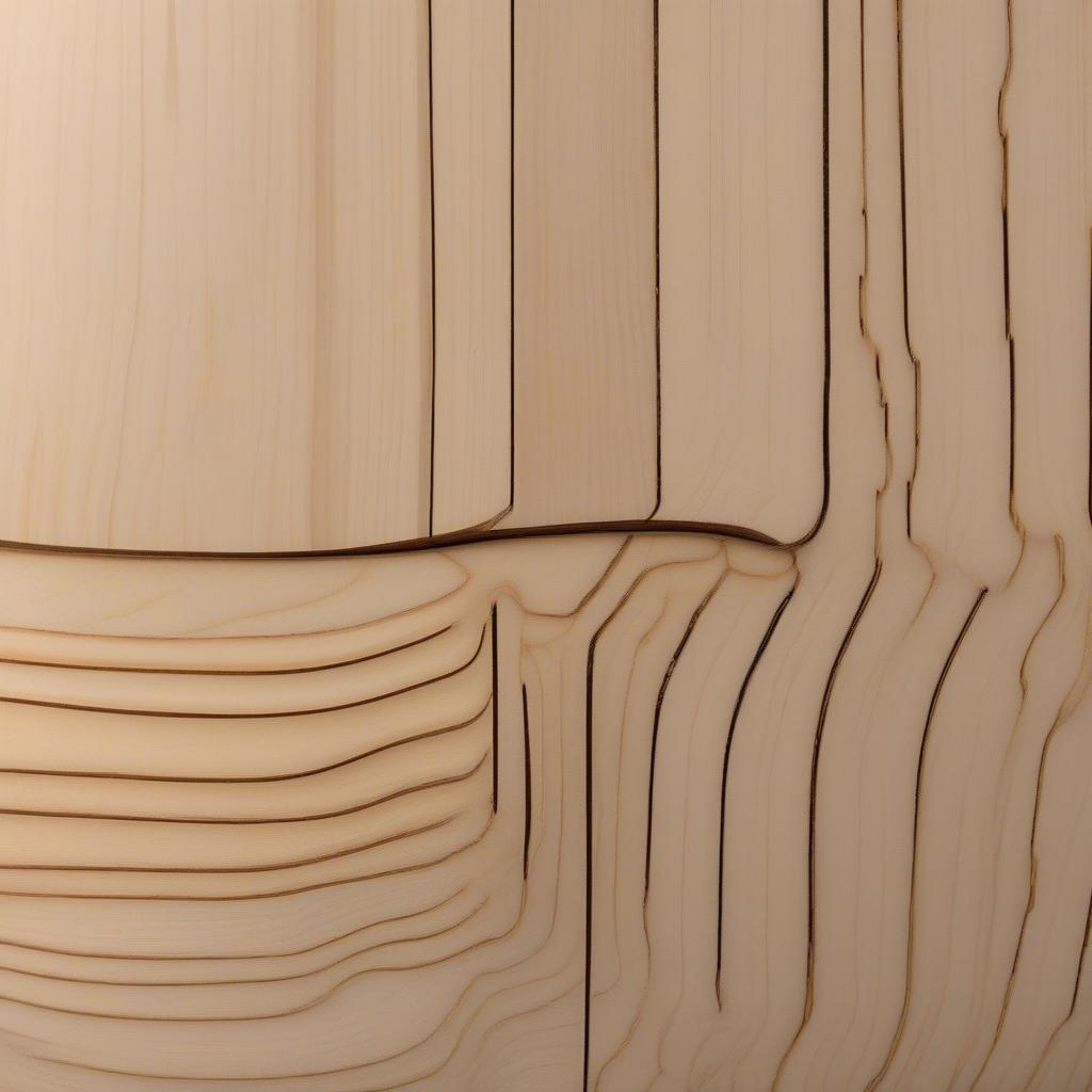 Cấu tạo gỗ Plywood