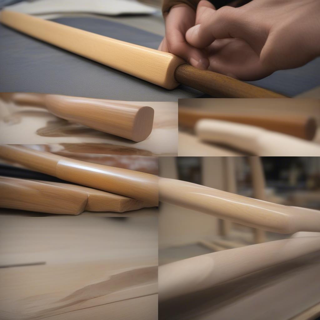 Chế Tác Bokken Gỗ Cam Xe