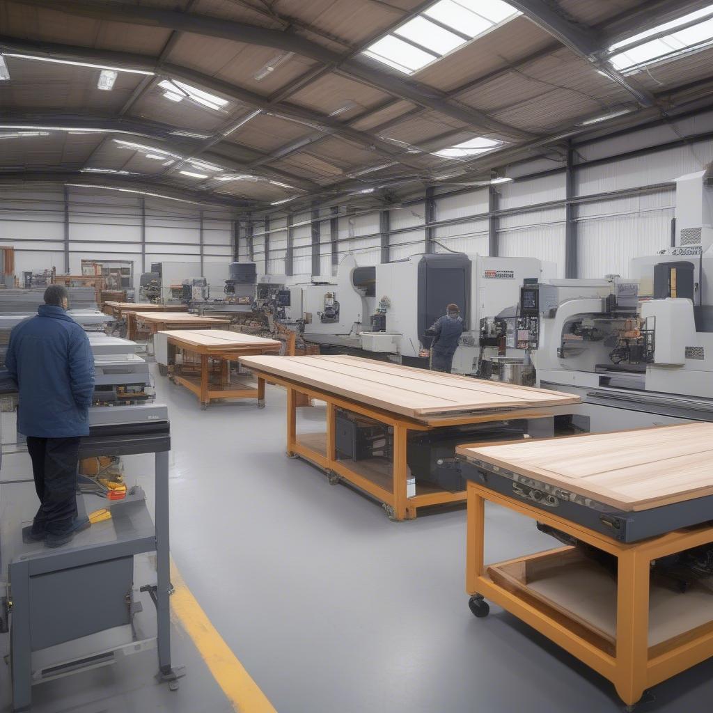 Máy CNC cắt gỗ