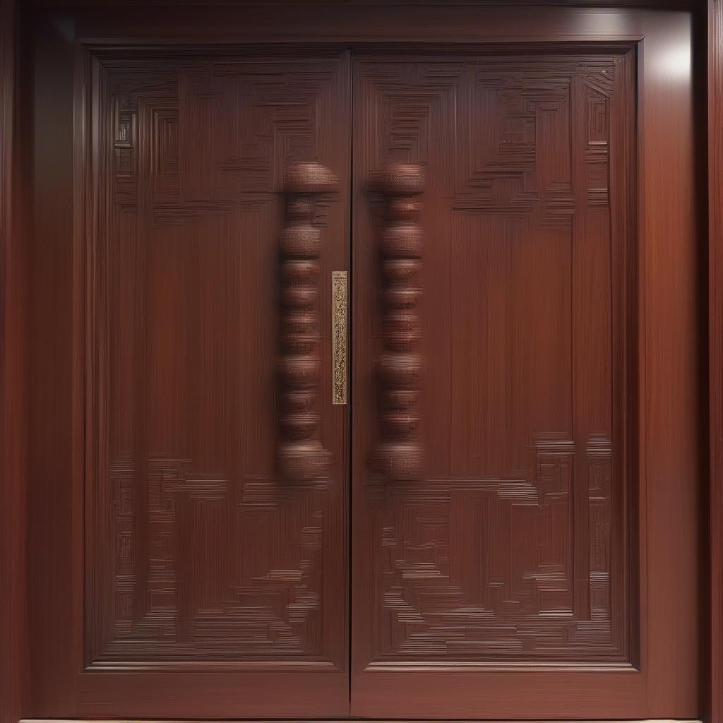 Cửa gỗ nhóm 2 xoan đào