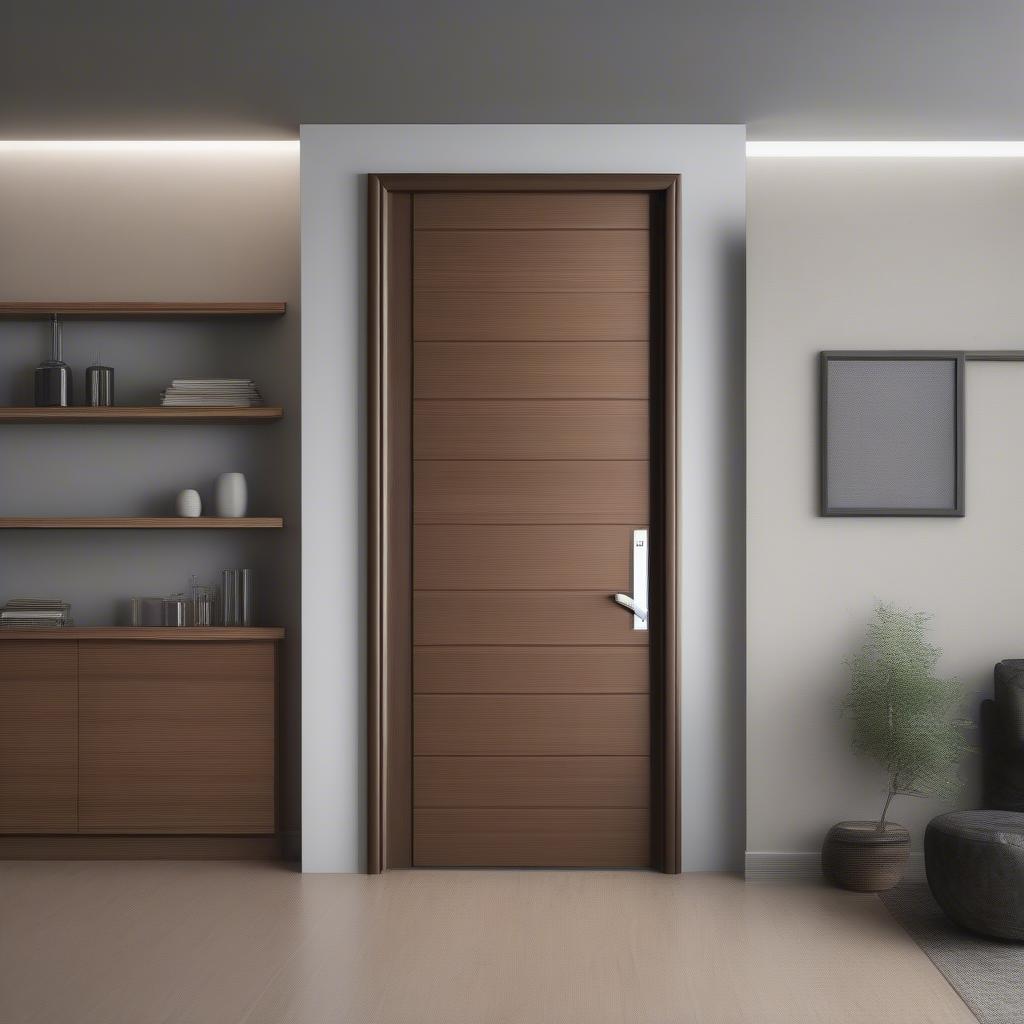 Cửa Gỗ Nhựa ABS Hiện Đại