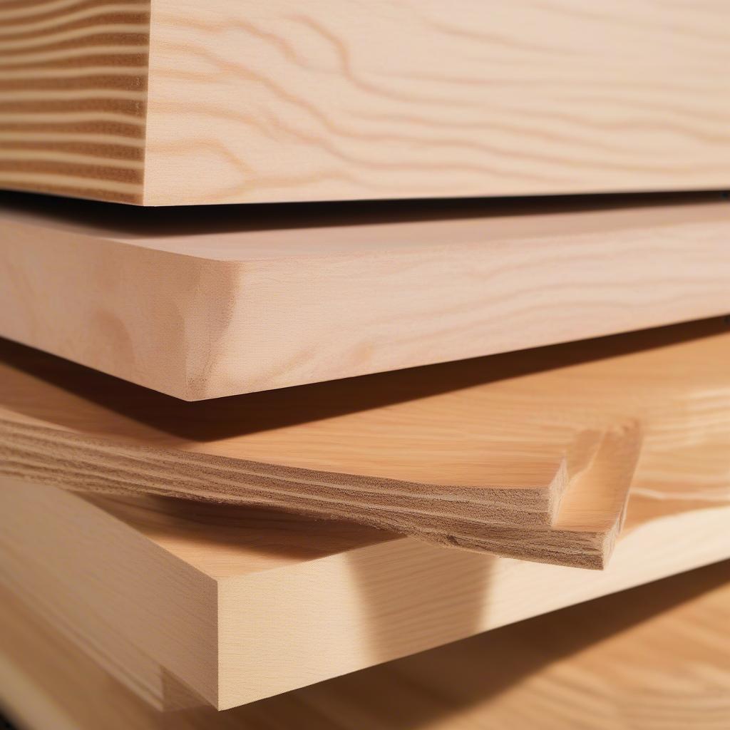 Các loại gỗ ép plywood