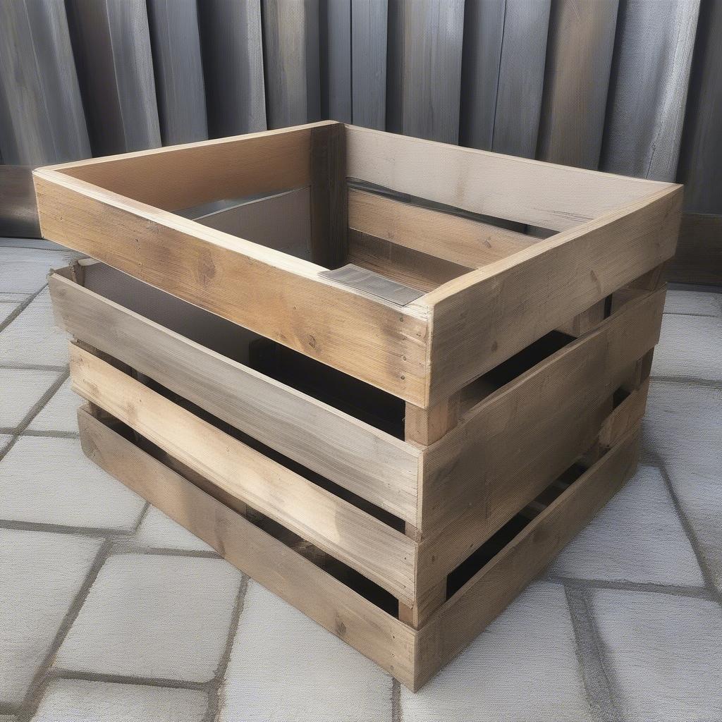 Hộp gỗ pallet đa năng