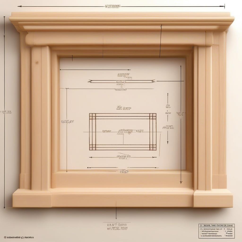 Hướng dẫn đọc bản vẽ phào chỉ gỗ