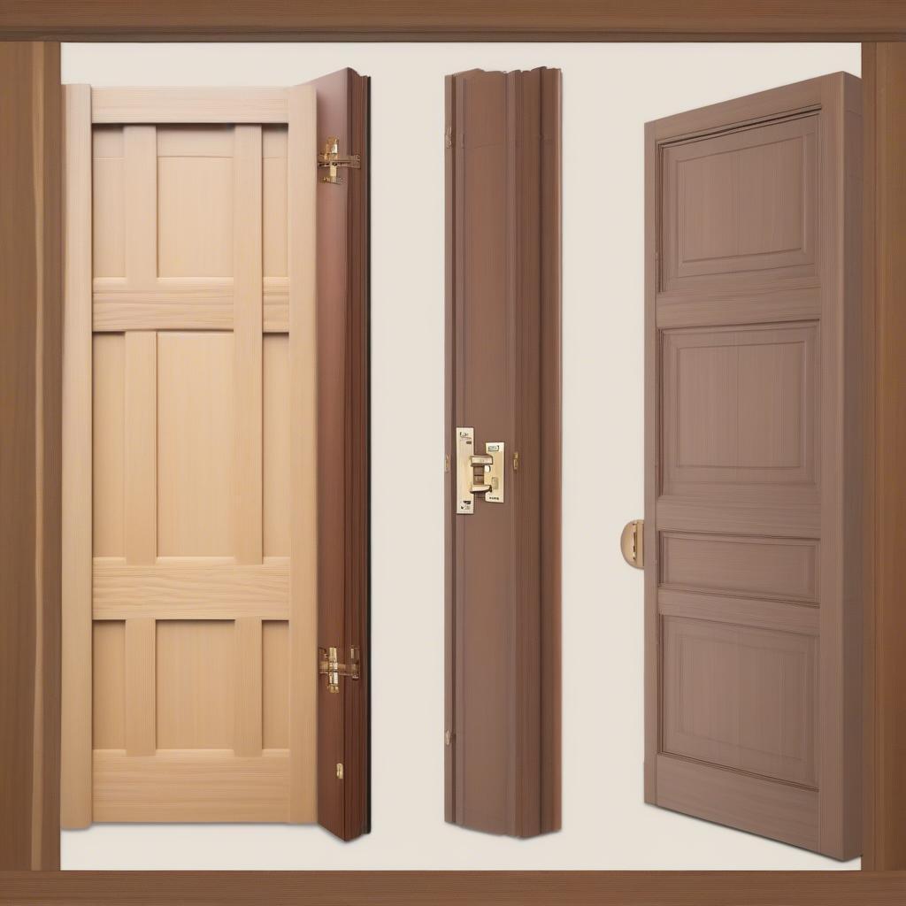 Choosing the right hinges for wooden doors