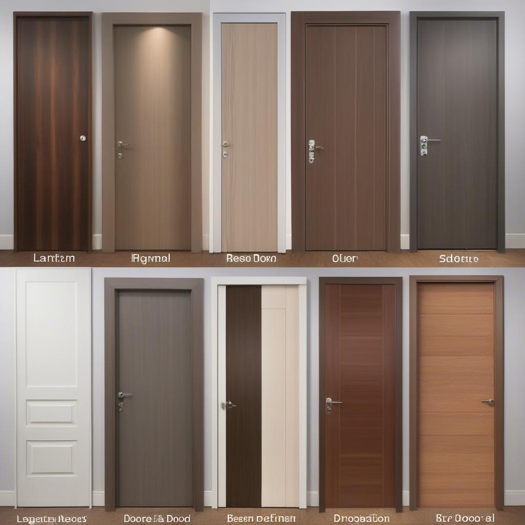 Cách chọn cửa gỗ Laminate phù hợp