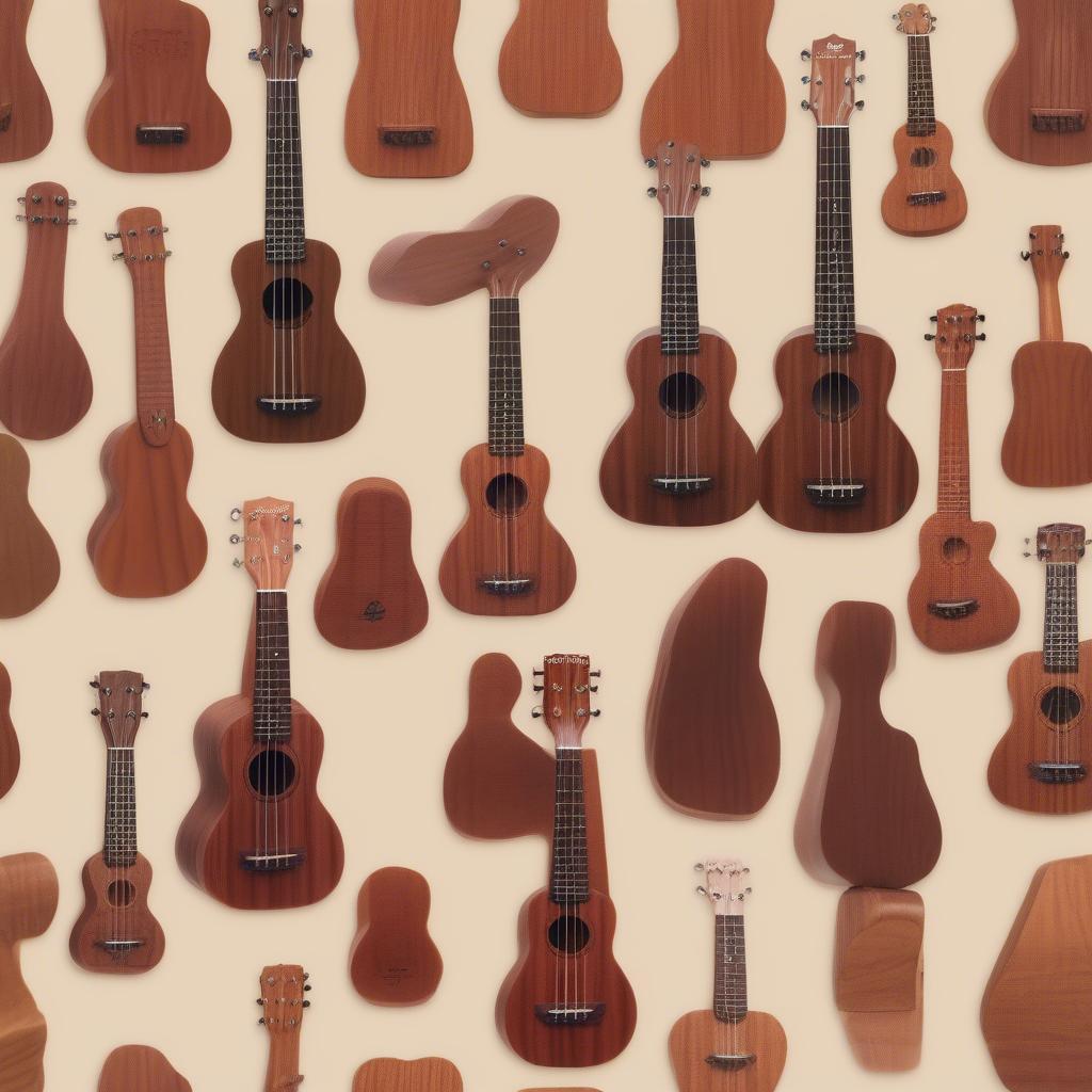 Lựa Chọn Ukulele Gỗ Mahogany