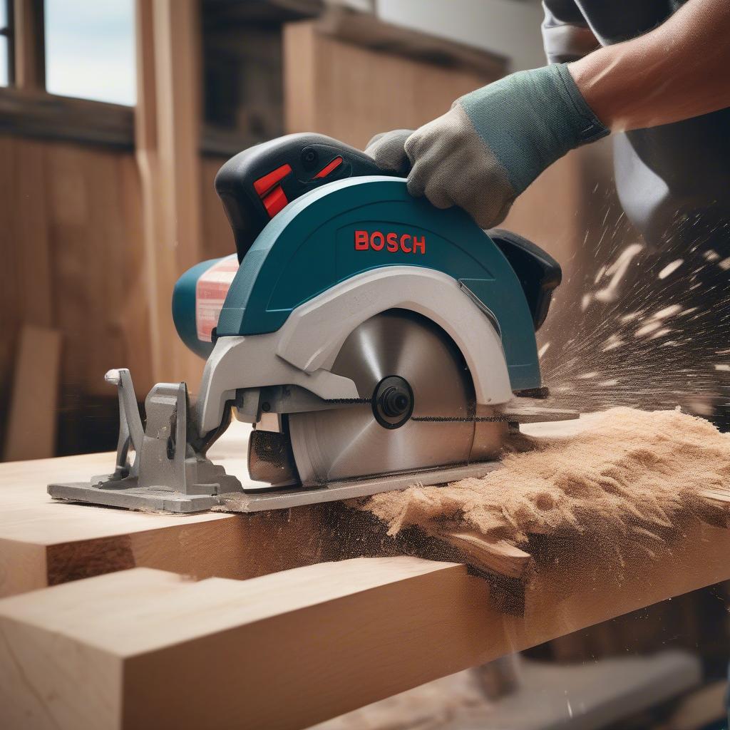 Máy cưa đĩa Bosch công suất lớn