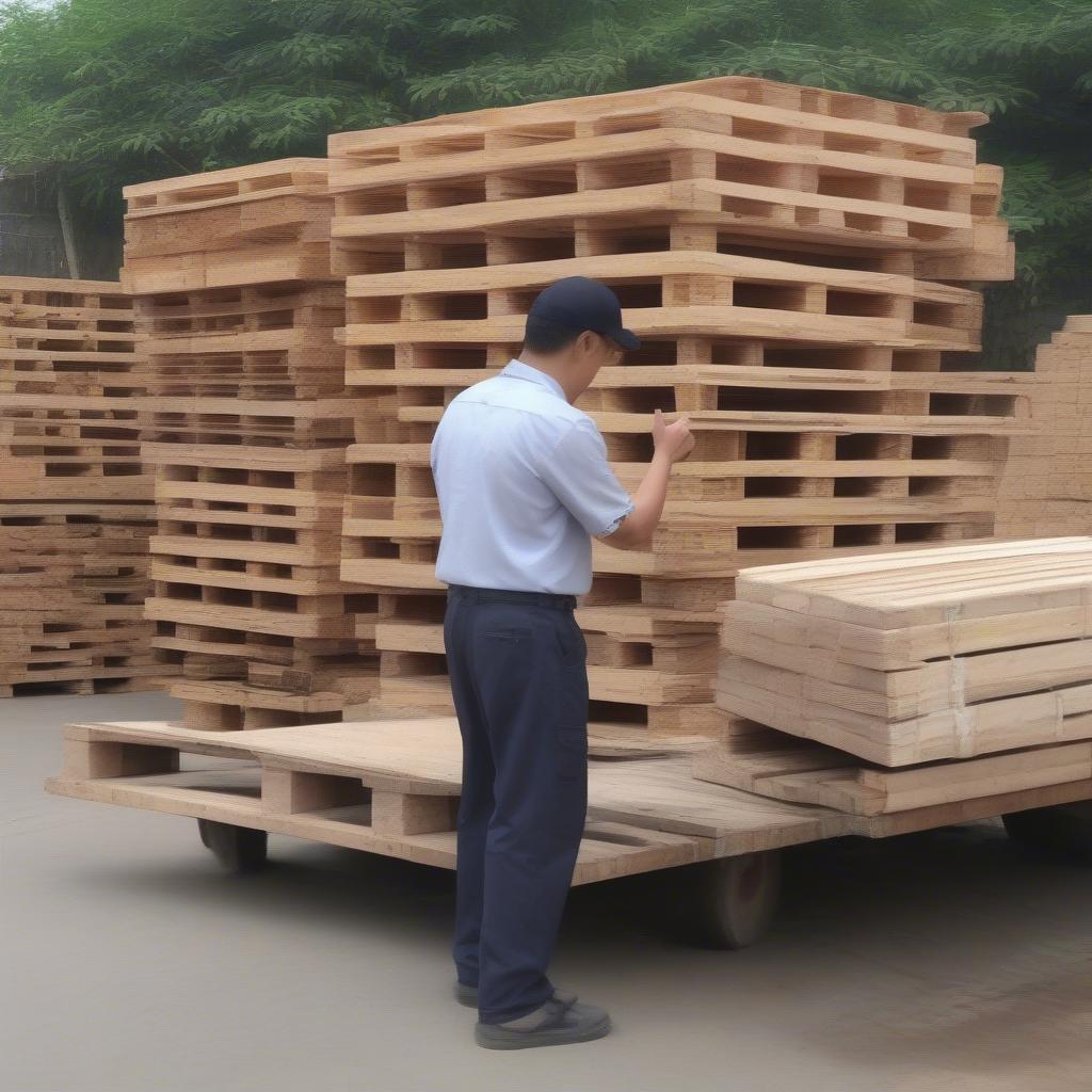 Mua bán gỗ thông pallet Bình Chánh