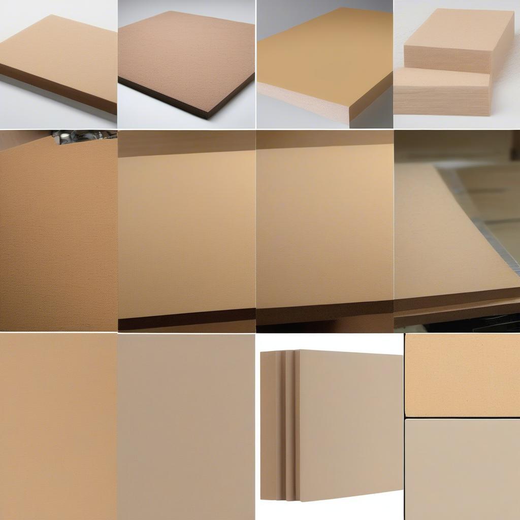 Ứng dụng gỗ MDF theo độ dày