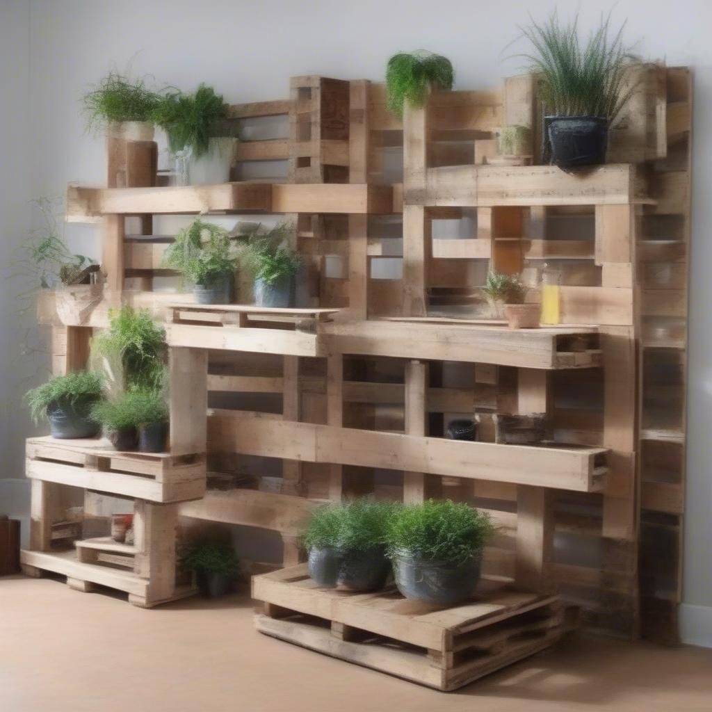 ứng dụng gỗ pallet