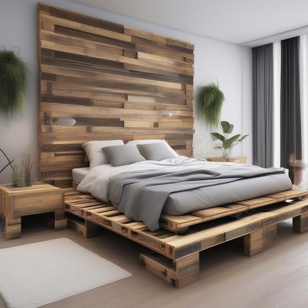 Xu hướng giường pallet 2024